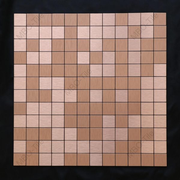 کاشی مدل MOB TILE سایز 31/31 طرح مسی خشدار